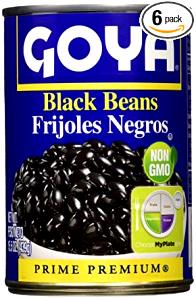 1/2 cup (122 g) Organic Black Beans