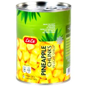 1/2 cup (122 g) Pineapple Chunks in Light Syrup