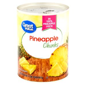 1/2 cup (122 g) Pineapple Chunks