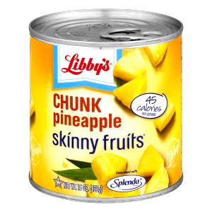 1/2 cup (122 g) Skinny Fruits Chunk Pineapple