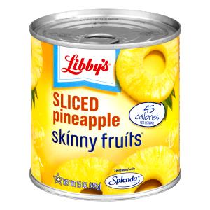 1/2 cup (122 g) Skinny Fruits Crushed Pineapple
