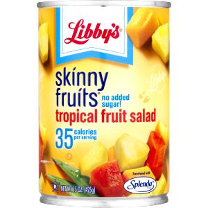 1/2 cup (122 g) Skinny Fruits Tropical Fruit Salad