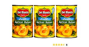 1/2 cup (122 g) Unpeeled Apricot Halves
