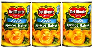 1/2 cup (122 g) Unpeeled Lite Apricot Halves in Extra Light Syrup