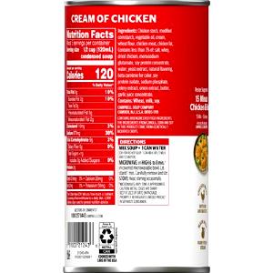 1/2 cup (123 g) 99% Fat Free Cream of Mushroom