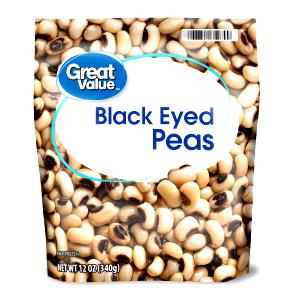 1/2 cup (123 g) Blackeye Peas