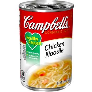 1/2 cup (123 g) Chicken Noodle Condensed Soup