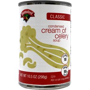 1/2 cup (123 g) Cream of Celery