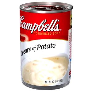 1/2 cup (123 g) Cream of Potato Condensed Soup