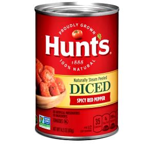1/2 cup (123 g) Diced Spicy Red Pepper Tomatoes