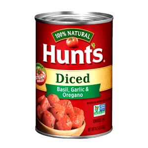 1/2 cup (123 g) Diced Tomatoes with Basil, Garlic & Oregano