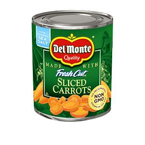 1/2 cup (123 g) Fresh Cut Sliced Carrots