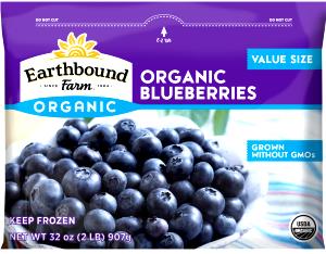 1/2 cup (123 g) Organic Frozen Blueberries