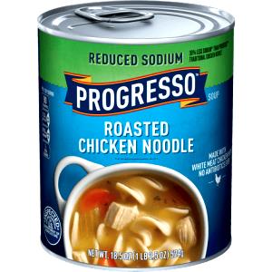 1/2 cup (123 g) Reduced Sodium Chicken Noodle Condensed Soup