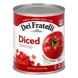 1/2 cup (123 g) Seasoned Diced Tomatoes