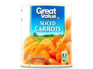 1/2 cup (123 g) Sliced Carrots