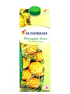 1/2 cup (123 g) Sunfresh Pineapple in Lightly Sweetened Pineapple Juice