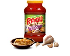 1/2 cup (123 g) To Be Healthy Garlic and Onion Pasta Sauce