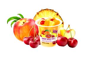 1/2 cup (124 g) Fruit Naturals Cherry Mixed Fruit