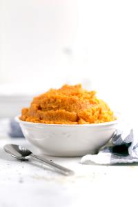 1/2 cup (124 g) Mashed Sweet Potatoes