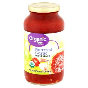 1/2 cup (124 g) Organic Romano Parmesan Pasta Sauce