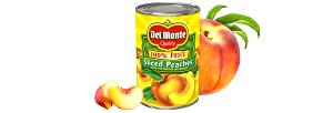 1/2 cup (124 g) Sliced Yellow Cling Peaches in 100% Juice