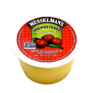 1/2 cup (124 g) Unsweetened Apple Sauce