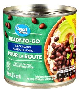 1/2 cup (125 g) Canned Black Beans