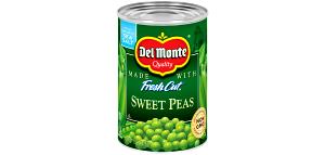 1/2 cup (125 g) Canned Sweet Peas