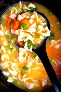 1/2 cup (125 g) Chicken Noodle Soup