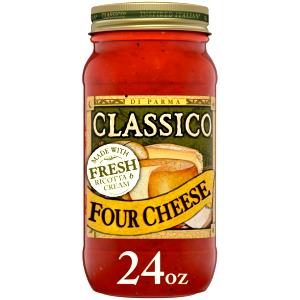 1/2 cup (125 g) Four Cheese Spaghetti Sauce