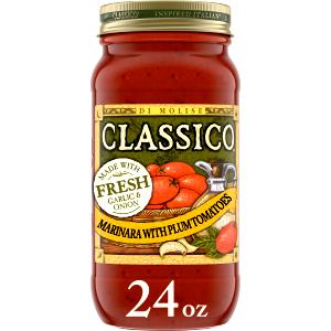 1/2 cup (125 g) Marinara with Plum Tomatoes & Olive Oil