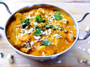 1/2 cup (125 g) Navratan Korma