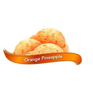 1/2 cup (125 g) Orange Pineapple Ice Cream