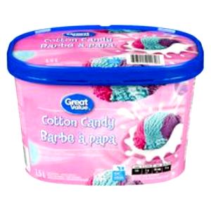 1/2 cup (125 g) Peanut Free Cotton Candy Ice Cream