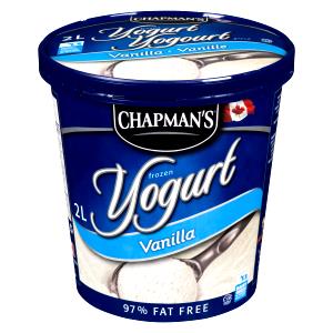 1/2 cup (125 g) Peanut Free Vanilla Frozen Yogourt