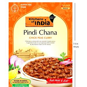 1/2 cup (125 g) Pindi Chana Chick Peas Curry