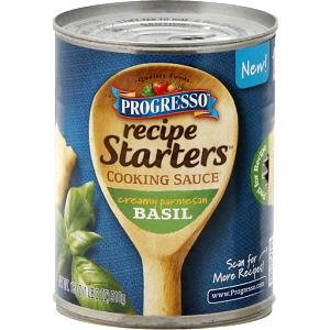 1/2 cup (125 g) Recipe Starters Creamy Parmesan Basil