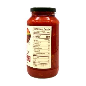 1/2 cup (125 g) Select Mushroom & Onion Pasta Sauce