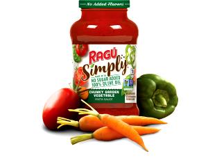 1/2 cup (125 g) Simply Chunky Garden Vegetable Pasta Sauce