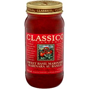 1/2 cup (125 g) Sweet Basil Marinara Pasta Sauce