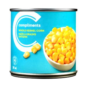 1/2 cup (125 g) Sweet Whole Kernel Corn