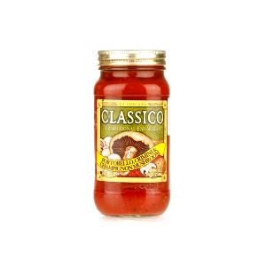 1/2 cup (125 g) Traditional Favorites Triple Mushroom Pasta Sauce