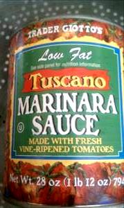 1/2 cup (125 g) Tuscano Marinara Sauce