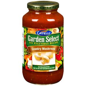 1/2 cup (125 ml) Garden Select Country Mushroom Pasta Sauce