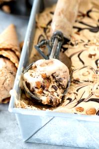 1/2 cup (125 ml) Light Mocha Almond Fudge Ice Cream