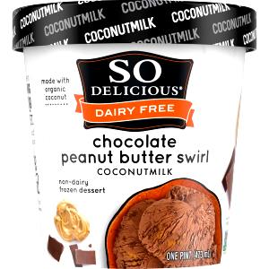 1/2 cup (125 ml) Organic So Delicious Dairy Free Frozen Dessert - Chocolate Peanut Butter