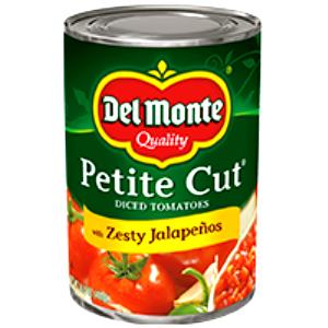 1/2 cup (126 g) Diced Tomatoes with Zesty Mild Green Chilies