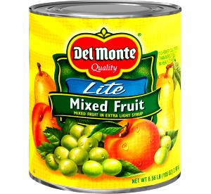 1/2 cup (126 g) Mixed Fruit in Extra Light Syrup