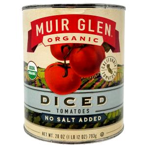 1/2 cup (126 g) Organic No-Salt Added Diced Tomatoes
